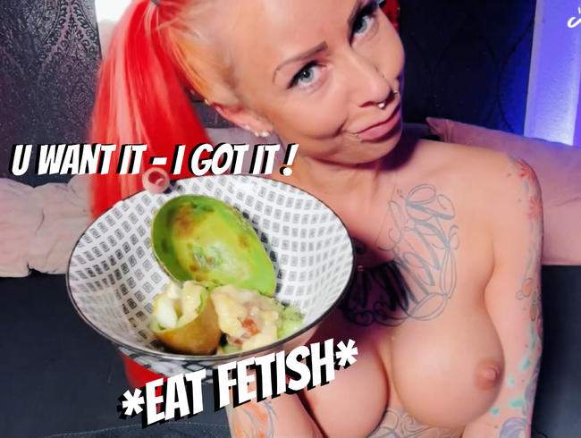Eat and Spitting Fetish !!